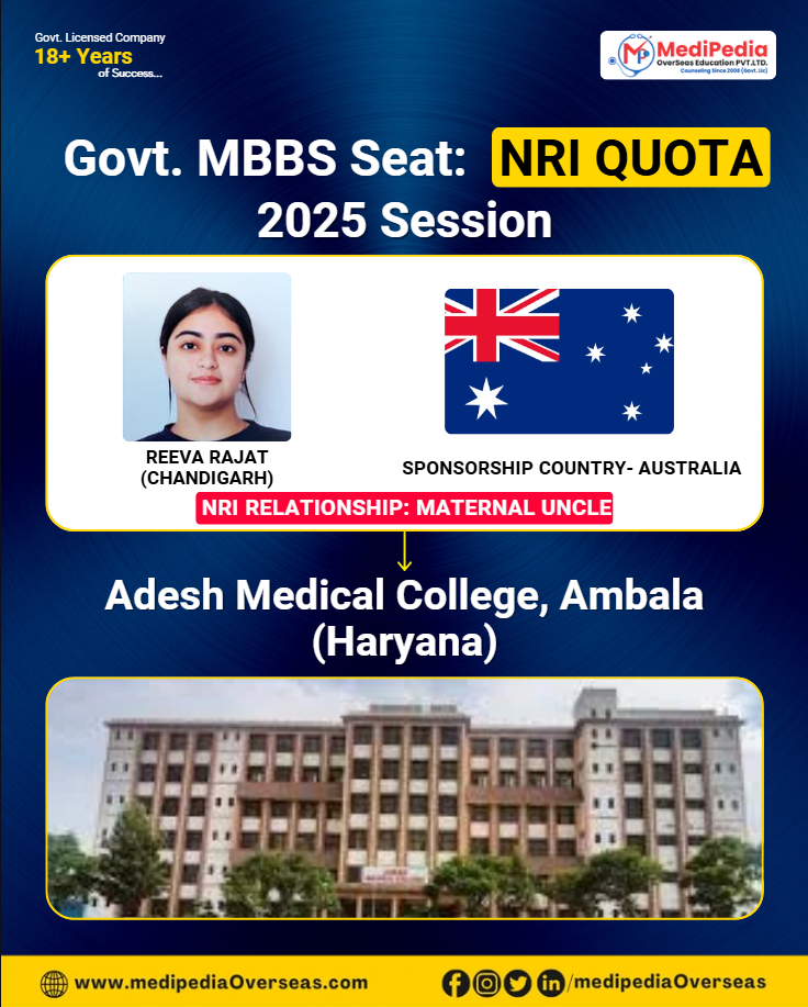 NRI Sponsored MBBS Seat